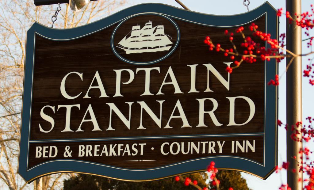 Captain Stannard House Bed And Breakfast Country Inn Westbrook Exterior foto